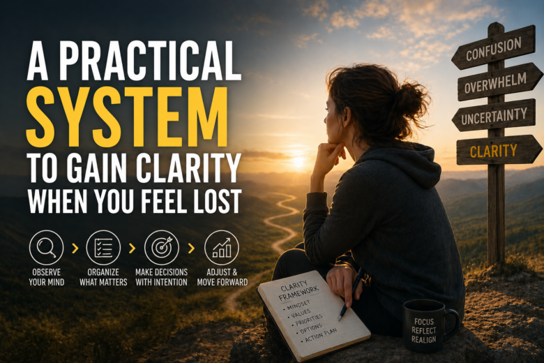 A Practical System to Gain Clarity When You Feel Lost