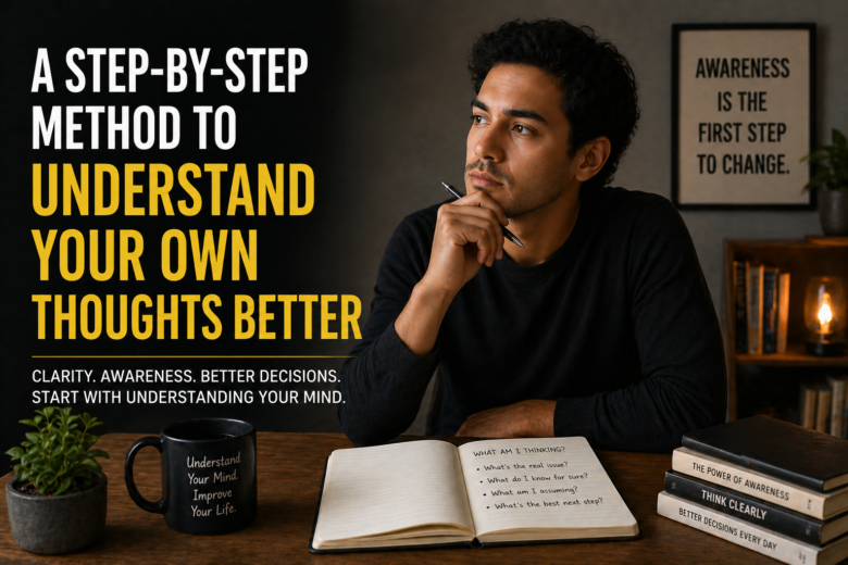 A Step-by-Step Method to Understand Your Own Thoughts Better