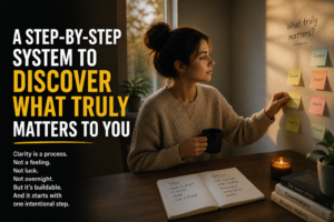 A Step-by-Step System to Discover What Truly Matters to You