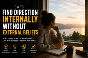 How to Find Direction Internally Without External Beliefs