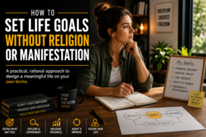 How to Set Life Goals Without Religion or Manifestation