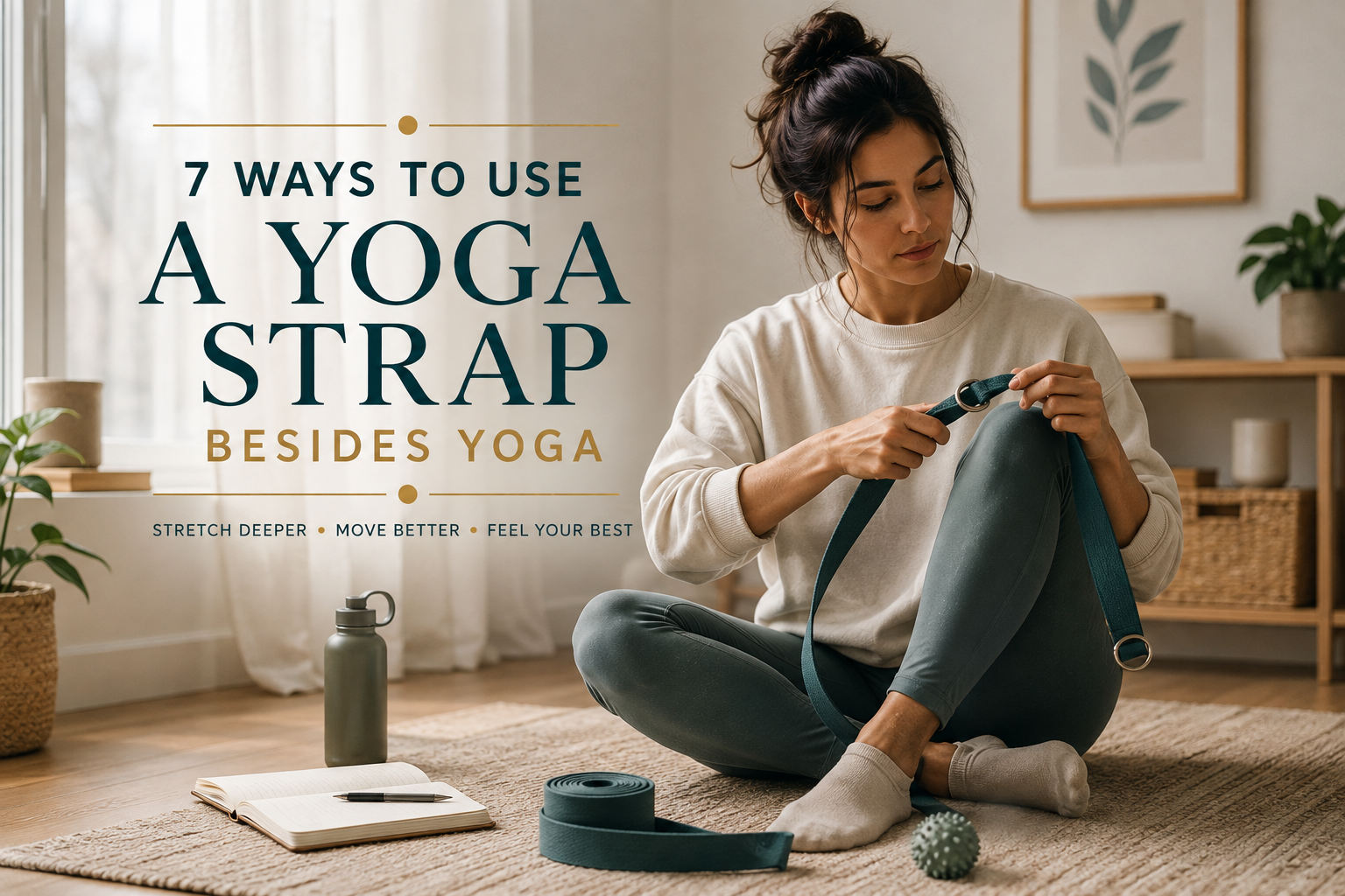7 Ways to Use a Yoga Strap Besides Yoga